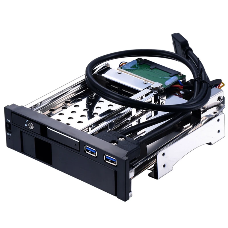  Carcasa de aluminio Sata de 25 pulgadas a 35 bandeja de Caddy de disco duro Sata Backplane 525 pulg