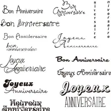 Французский общие слова прозрачный чистый силикон штамп/печать для DIY Скрапбукинг/фотоальбом декоративный прозрачный stampF1003