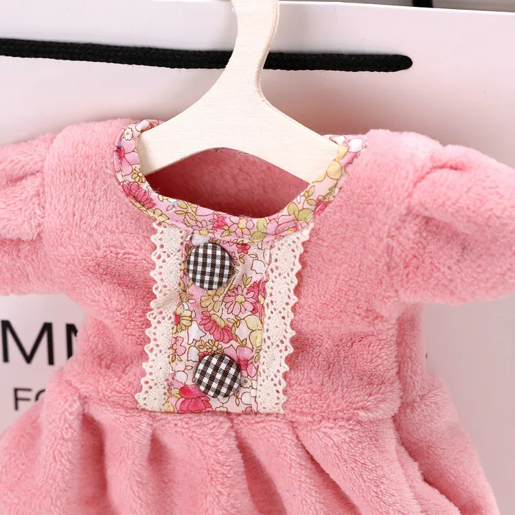 Креативная Корейская принцесса Коралловая бархатная юбка полотенце кухонные полотенца с петелькой ежедневный домашний текстиль продукты