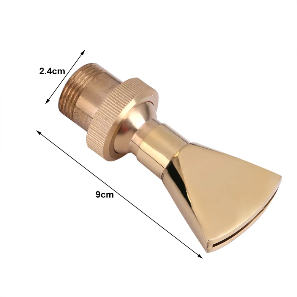 1/" DN15& 3/4" DN20 Веерообразный латунь насос фонтана жидкость для пульверизатора головы Садоводство сопло для ландшафтного дизайна пульверизатор для садового фонтана
