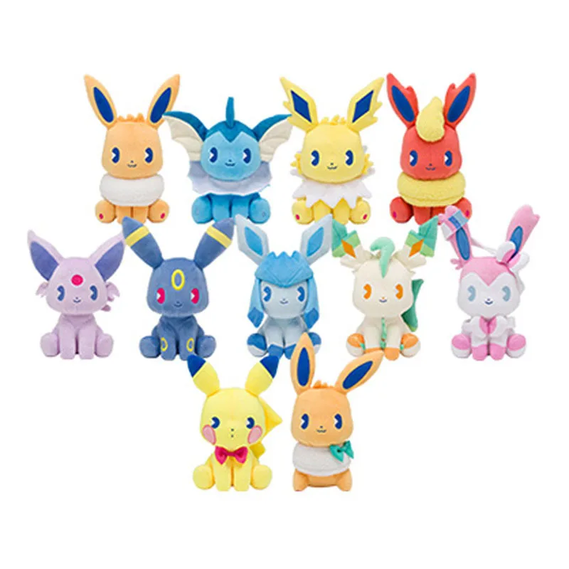 

20cmplush Soda soda Eevee family Clacia Umbreon Sylveon Espeon Jolteon Vaporeon Flareon Glaceon Leafeon christmas gift kid