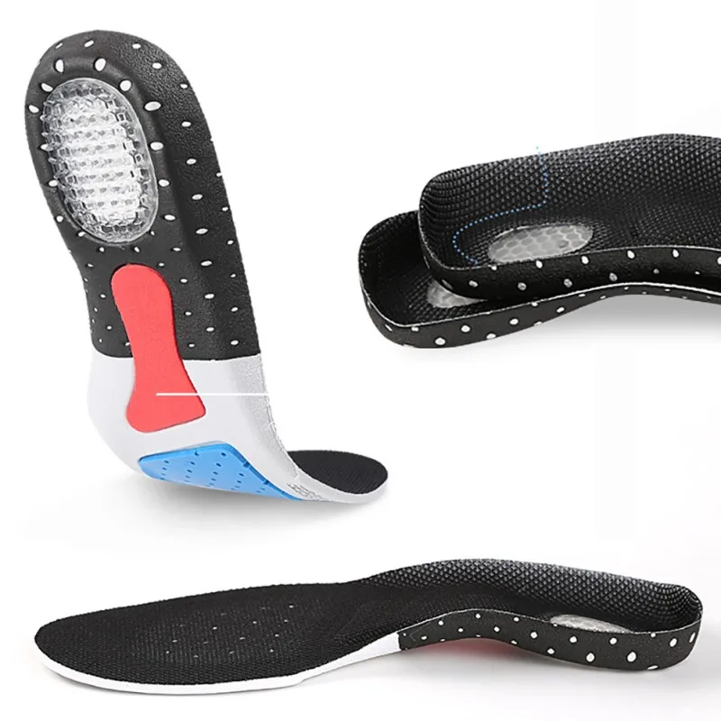 

Outdoor Men Running Insole EVA Breathable Antislip Shoe Pads Shock Absorbing Shoes Insert For Orthot Shoes Athletic