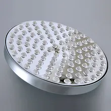 Chrome Finish Rainfall Rain Shower Head Rainfall Bathroom Top Sprayer Rain Shower Faucet Head Ksd232 1 pcs mrosaa bathroom shower head g1 2 led rgb temperature sensor 3 colors changing rainfall top shower showerheads sprayer