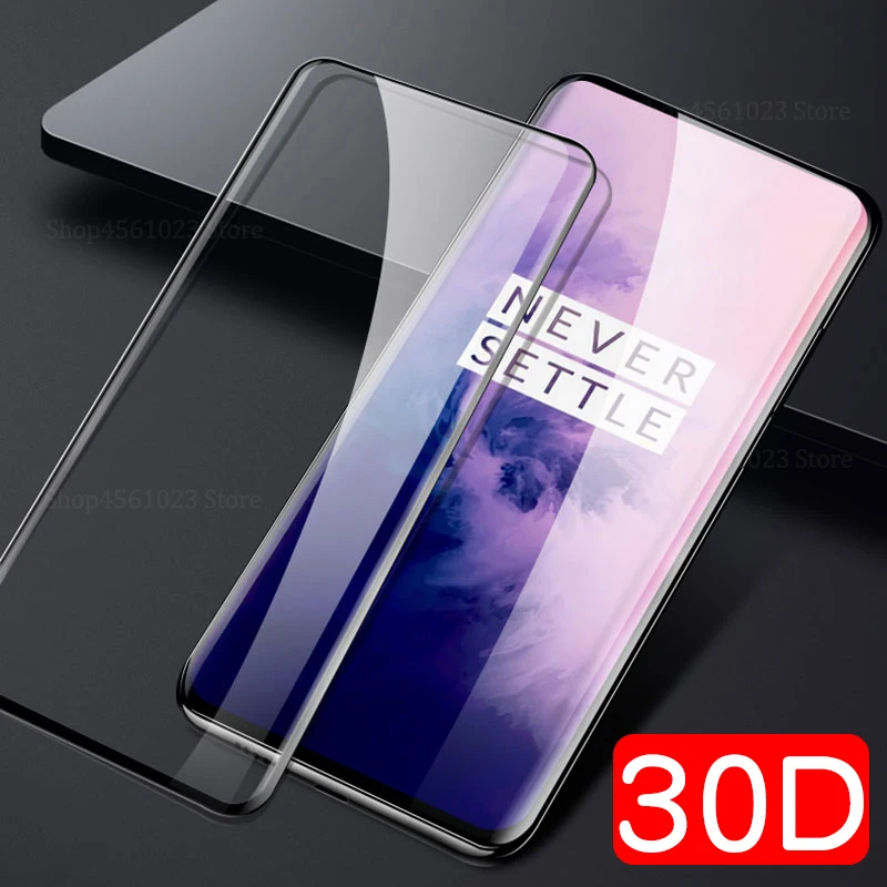 

30D Tempered Glass For Oneplus 7 Pro Protective Glas On For Oneplus 1+ 7 Pro 7Pro One Plus 7pro Screen Protector Safety Glass