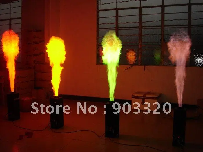 

Factory Price HOT!!! DMX512 Control Colorful Flame projector,fire Machine,Flame Machine,Factory price!!!