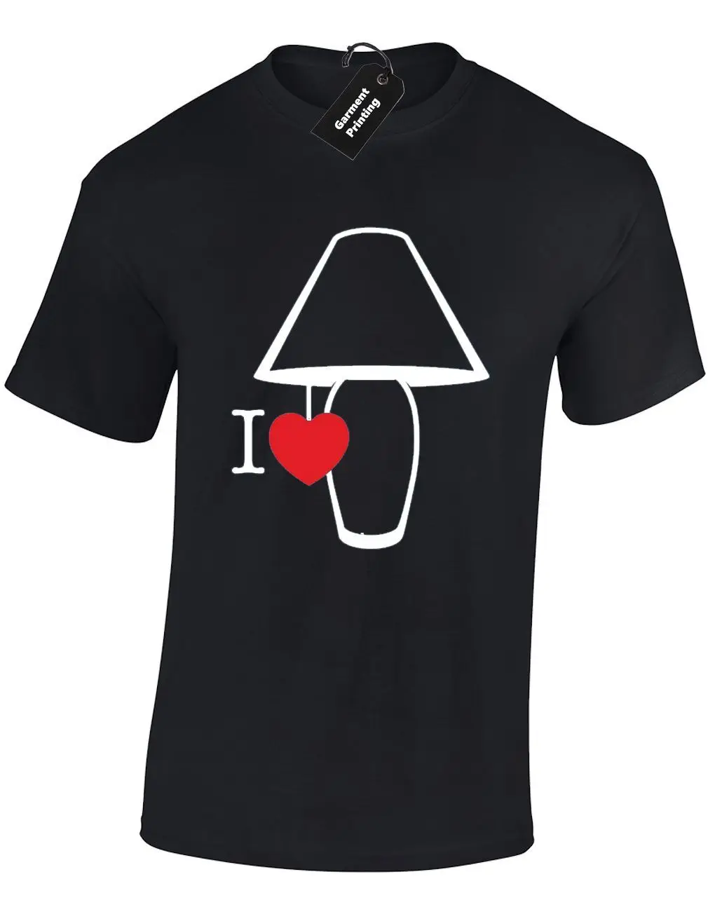 I LOVE LAMP MENS T SHIRT HEART RON BRICK FANTANA CHAMP CHANNEL 4 MOVIE QUOTE NEWCool Casual pride t shirt men Unisex New Fashion