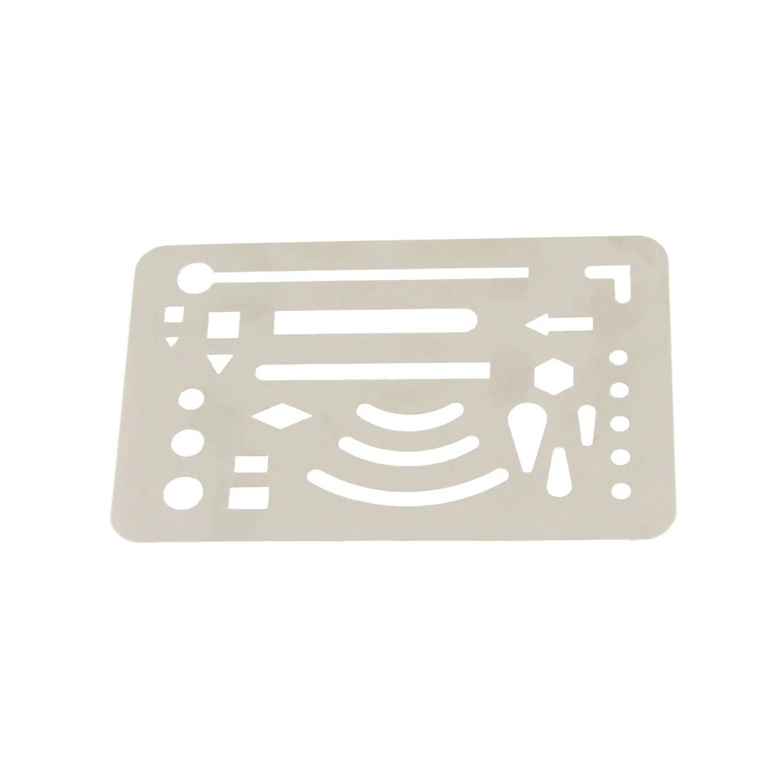 

SOSW-StaInless Steel 27 Patterns Erasing Drawing Drafting Tool Shield
