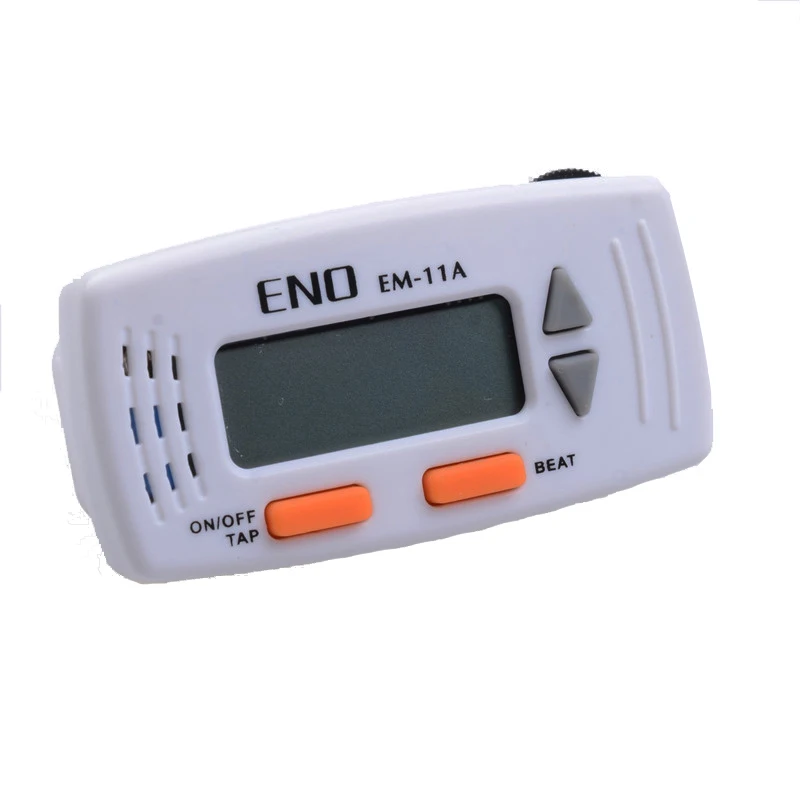 12 шт. ENO EM-11 клип на мини электронный зажим Цифровой метроном для гитары для укулеле, скрипки аксессуары для гитары
