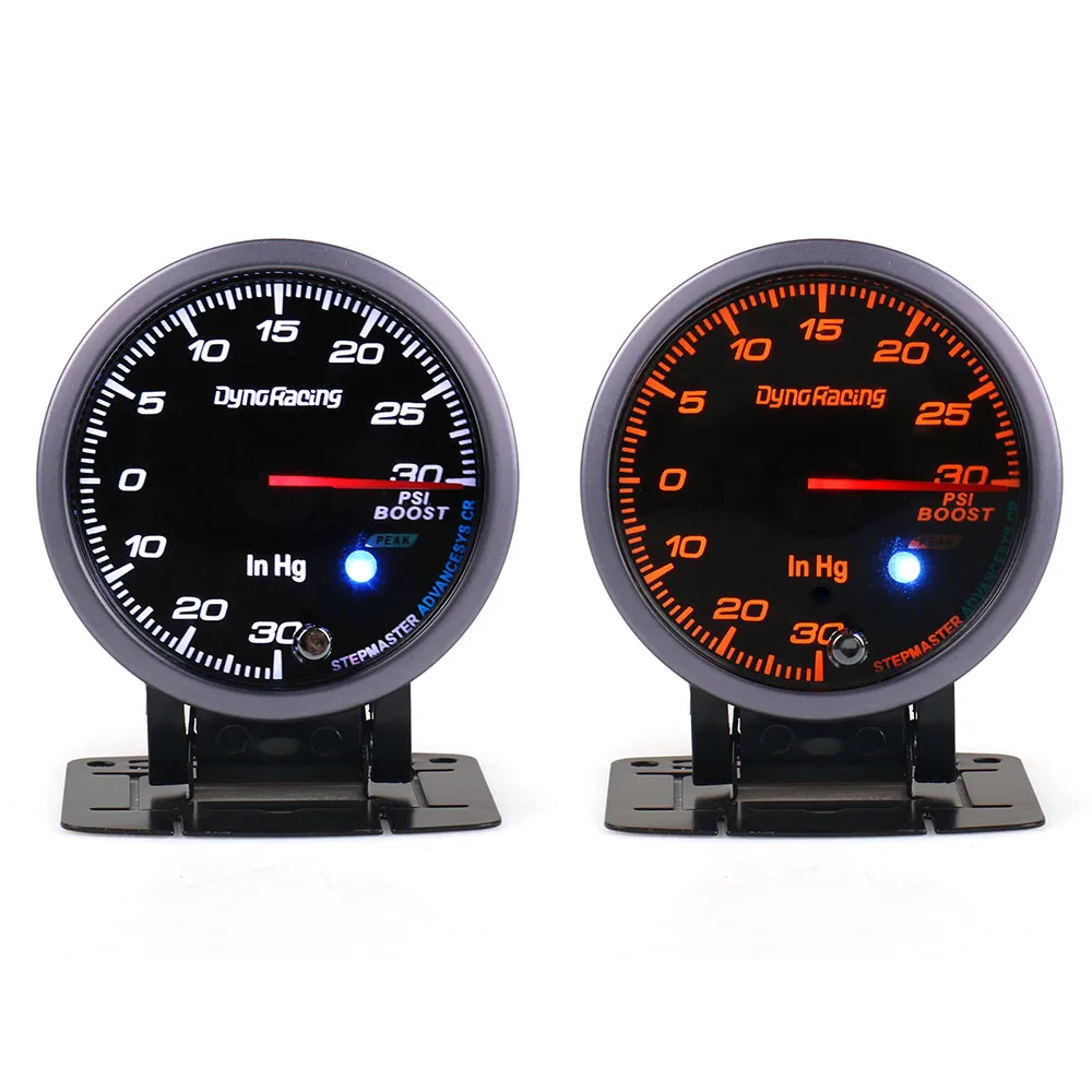 Dynoracing 60 мм Автомобильный турбо Boost Gauge 30PSI+ регулируемый турбо Boost контроллер комплект 1-30PSI в салоне автомобиля метр