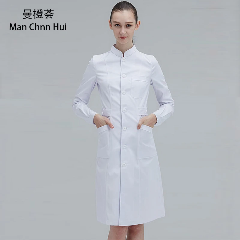 

Ladies Medical Robe Medical lab coat Hospital Doctor Slim Multicolour Nurse Uniform medical gown Overalls medical uniforms