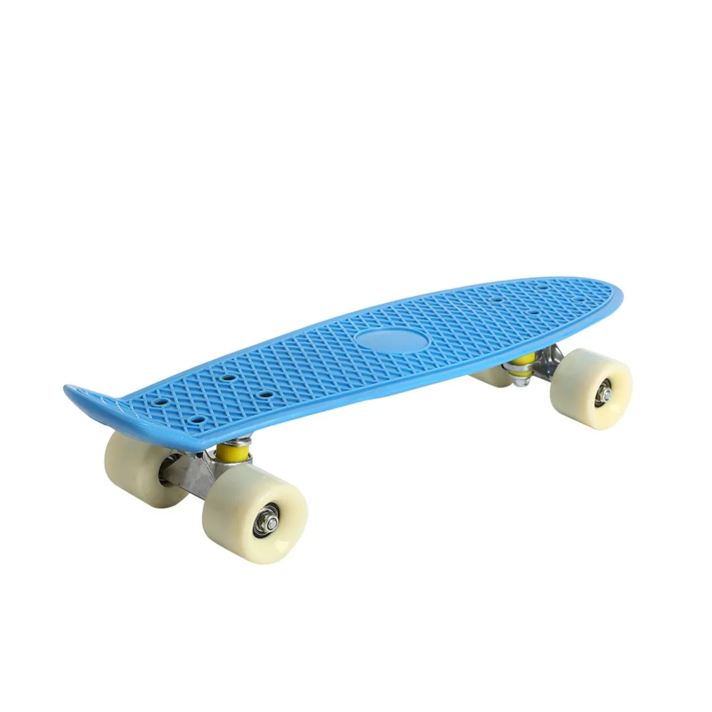 

PP 3color Longboard Single Warping Slide Deck Skateboard Skate Board Portable Extreme Sports Four Wheel Skateboard Durable