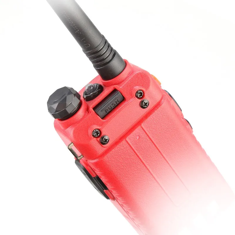 2 шт./лот Baofeng красный UV-5RA для полиции рации сканер радио УКВ УВЧ Двухзонный модуль подключения к хосту радио приемопередатчик