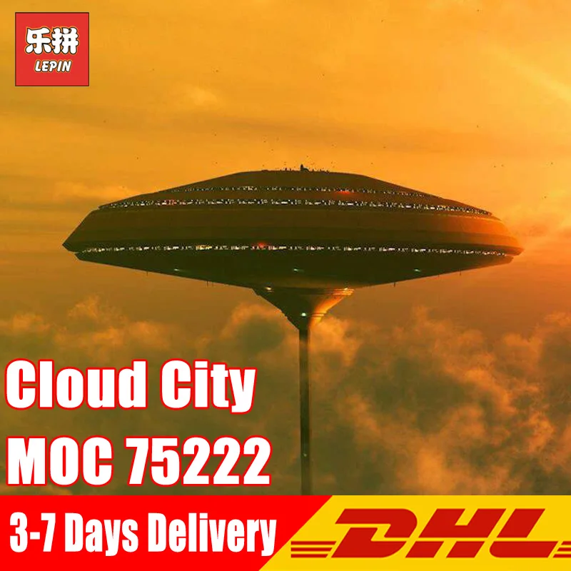 

3149 Pcs New 2018 Compatible Legoingly 75222 Lepin 05151 Slave I Betrayal Cloud City Birthday Gift DIY Building Blocks Toys