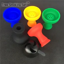 1 шт Силиконовая кальянная чаша и 1 шт держатель угля для кальяна как 1 лот костюм для стеклянного кальяна Кальян