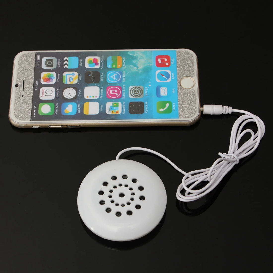 Белый 3 5 мм Мини Подушка динамик для MP3 MP4 плеер iPhone iPod Touch CD радио|speaker for|pillow