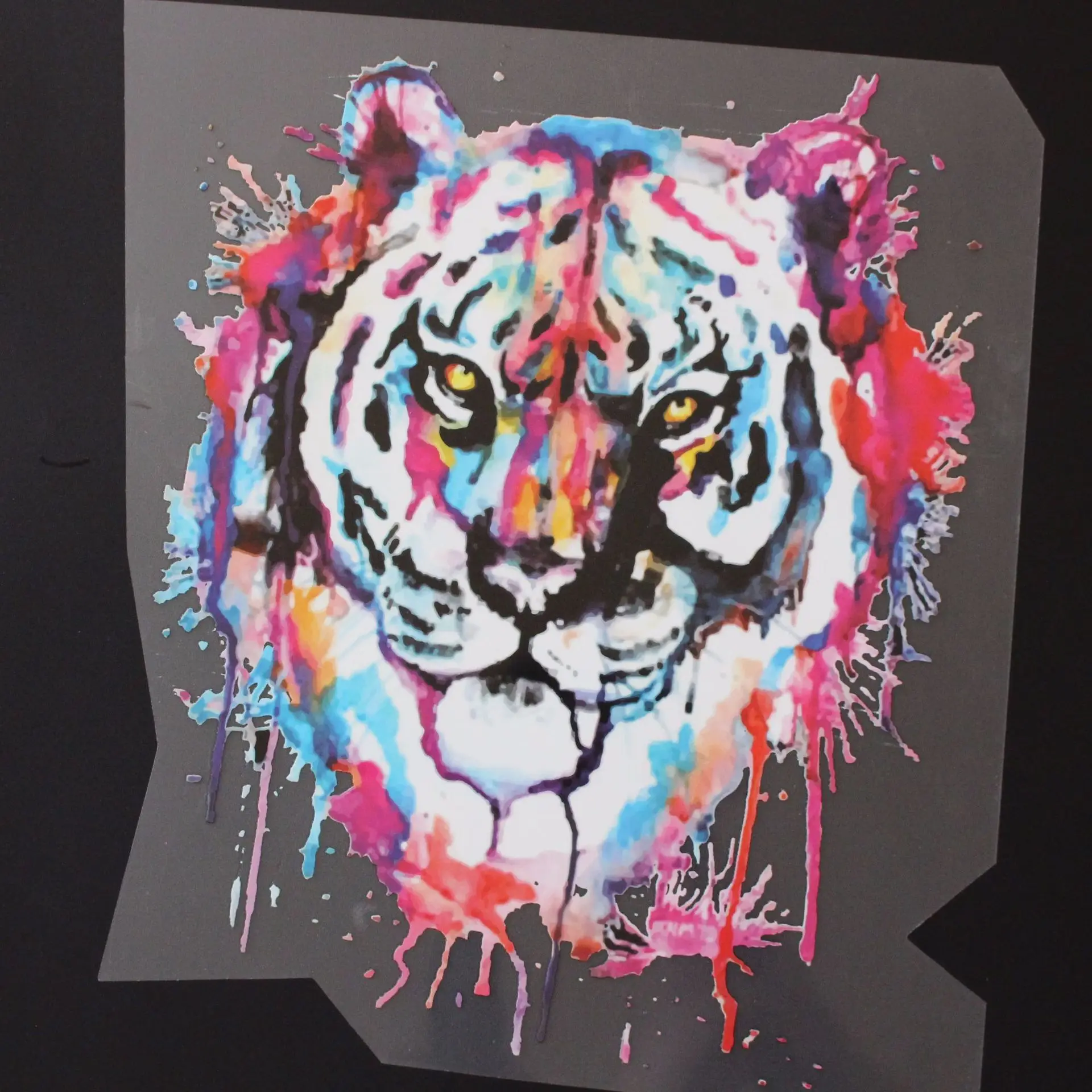 

Tiger Ironing Transfer Vinyl Heat Transfer Ironing Sticker T-Shirt Hot Patch Clothing Iron