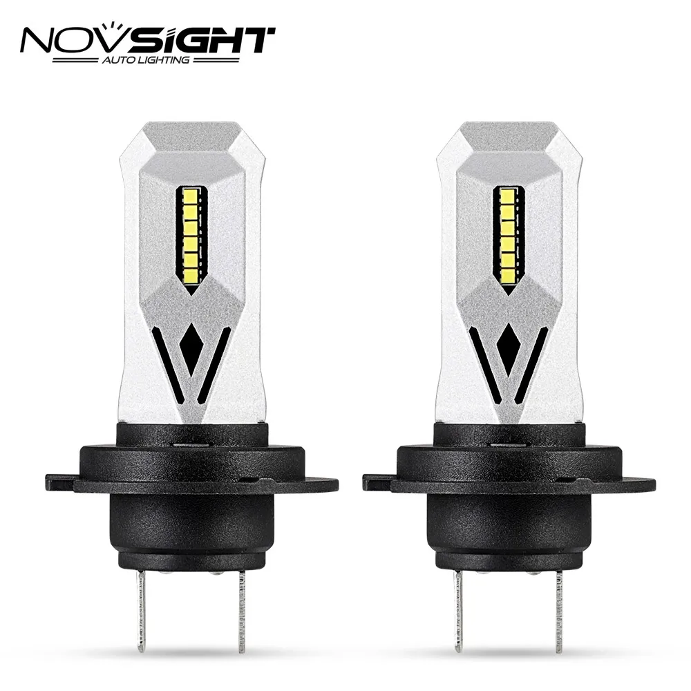 

NOVSIGHT 6500K cool white Daytime Running Lights H11 H8 LED Car Light LED Bulbs H7 9005 HB3 9006 HB4 Fog Light 12V Lamp