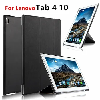 

Case For Lenovo Tab 4 10 Case Cover Protective Leather Protector Tab410 PU TB-X304L X304N X304F X304L Tablet 10.1 inch sleeve