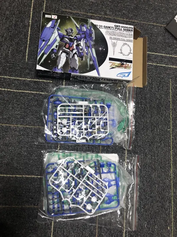 Effectswings EW меч GN IV полный меч ДЛЯ Bandai RG HG 1/144 GNT-0000 00Q Gundam DE012 - Цвет: 1 box with 2 sets