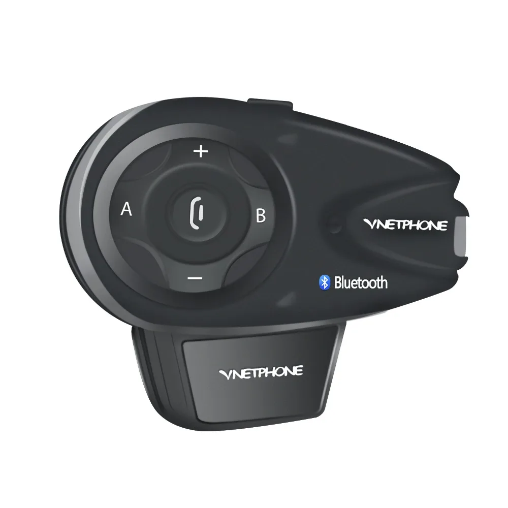 Vnetphone V5 1200 м BT Bluetooth переговорное устройство для мотоциклетного шлема для 5 гонщиков разговора в одно и то же время