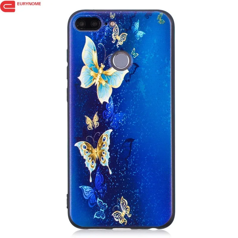 

Case For Huawei Honor 9 Lite Case Relief Cartoon Owl Panda ShockProof Soft Silicone Cover For HUAWEI Honor 9 Lite Case Capa