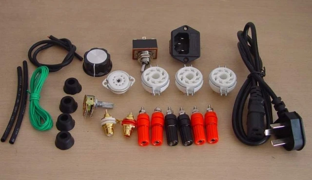 Класс A одиночный 6N1+ 6P3P ламповый аудио усилитель HIFI клапан Amp DIY Kit ZJ