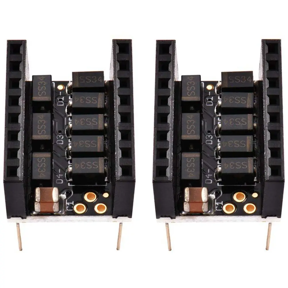 

2Pcs MKS Stepstick Smoother Protector Vibration Filter 3D Printer for Stepper Motor Driver Module-SCLL