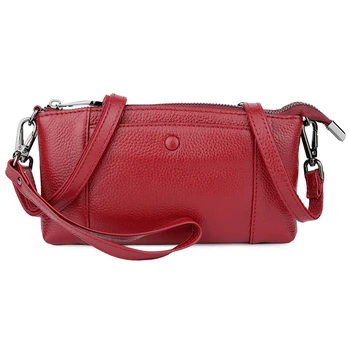 

Bolsas Feminina Guaranteed Cowhide Leather Practical WomenCrass-body Bags 2018 Hot Brand Designer Flap Ladies Messenger Bags