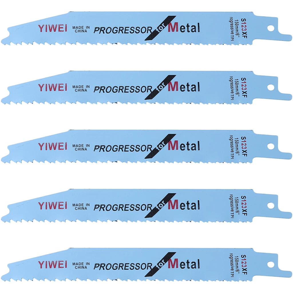 2019 Новое поступление 5 шт./компл. 152 мм 6 "Progressor поршневые лезвия для пилы S123XF для резки металла