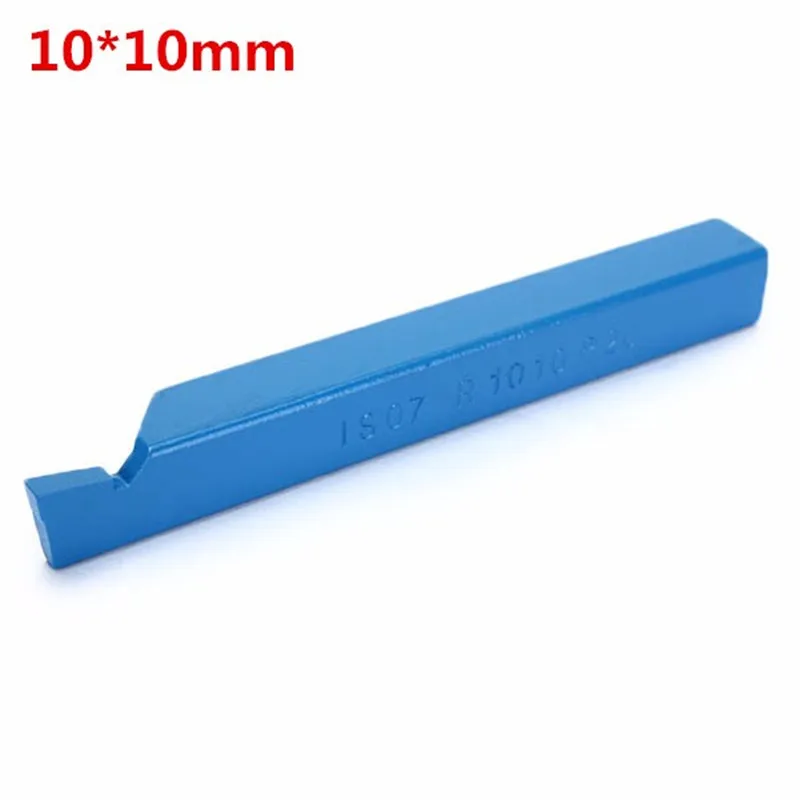 

DANIU 1Pc 10x10mmx90mm YT5 Carbide Tipped External Turning Tool 90 Degree Lathe Cutting Tool Square Shank Blue