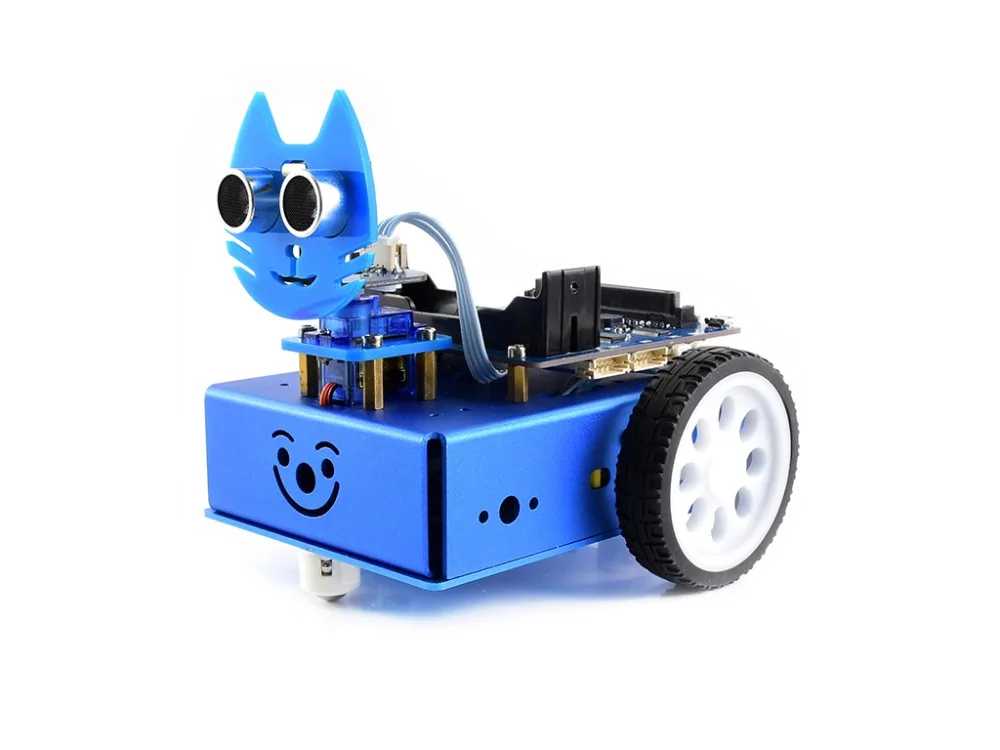 Набор для сборки робота Waveshare KitiBot starter 2WD BBC micro:bit smart car обучения программированию