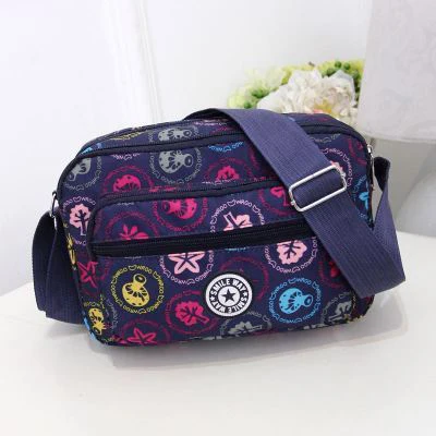 Водонепроницаемая летняя нейлоновая сумка-мессенджер, женские Брендовые повседневные сумки через плечо, сумка через плечо, женская сумка - Цвет: 9