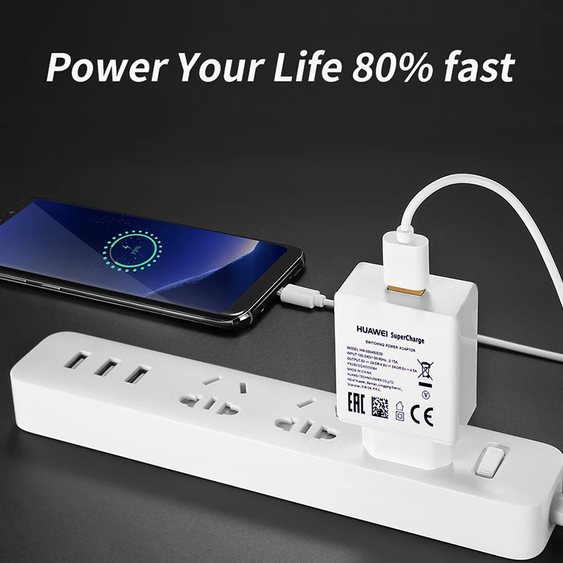Huawei SuperCharge оригинальный 22 5 Вт USB Type C кабель 5A P20pro mate20pro lite mate 9 10 20 X P20 P10 Pro Lite Honor V10