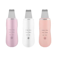Ultrasonic Face Pore Cleaner Ultrasound Therapy Ion Skin Scrubber, High Frequency Vibration Face SPA Peeling Machine