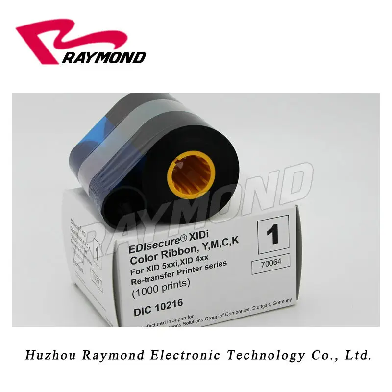 Edisecure Xid8300 Printer Ribbon And Xid8600 Printer Ribbon Set Dic10216 And Dic10319 Printer