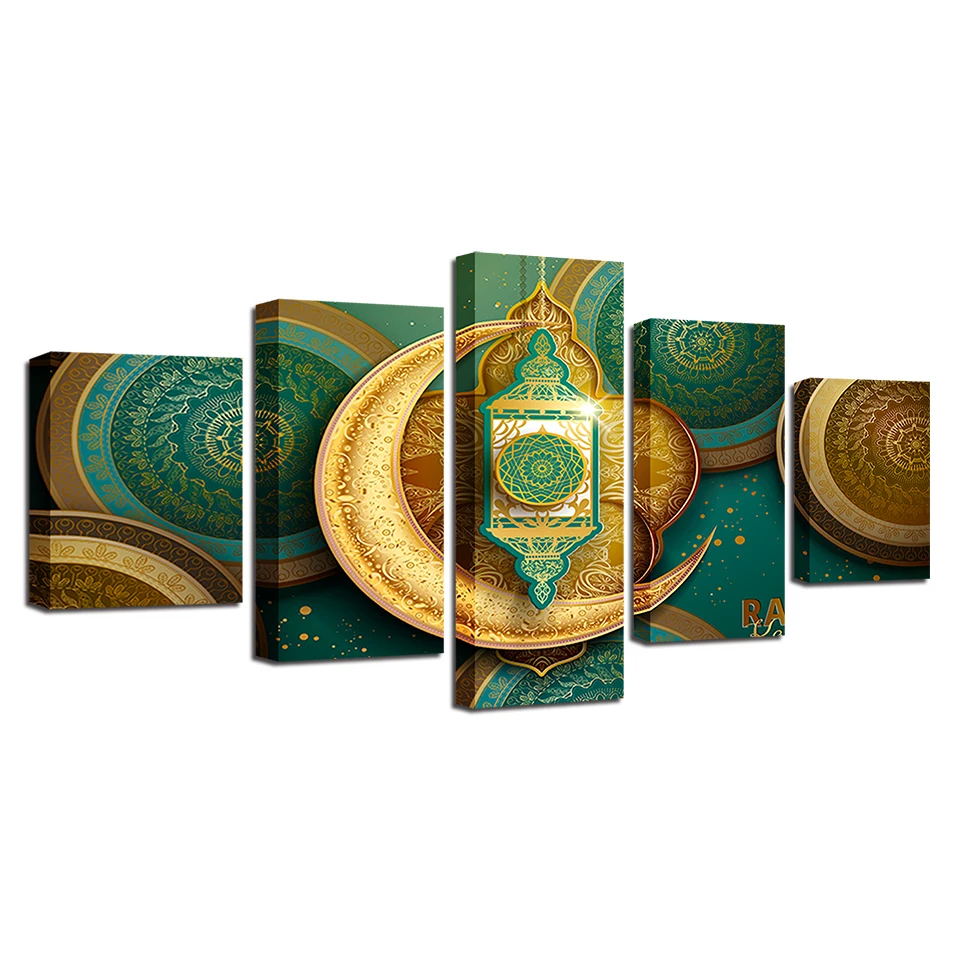 Decoration-Living-Room-Wall-Art-Paintings-5-Pieces-HD-Printed-Islamic-Muslim-Mosque-Ramadan-Poster-Canvas (4)