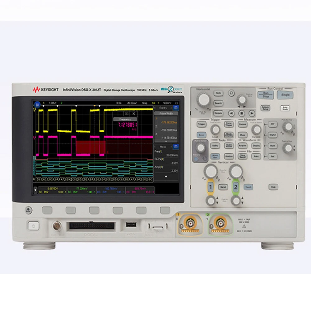 Keysight DSOX3034T цифровой осциллограф 4 канала 350 мГц пропускная способность высокая производительность Сенсорный экран