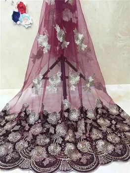 

African Lace Fabric 2019 High Quality Lace Swiss Voile Lace In Switzerland Dry Lace Fabrics African Dresses For Women