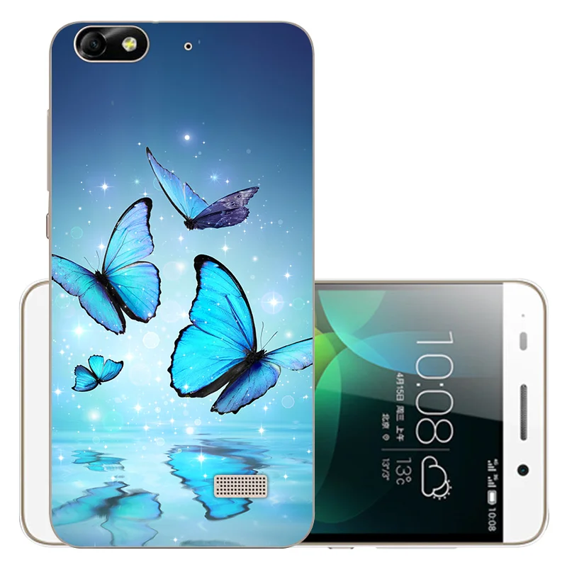 Силиконовый чехол 5," для huawei Honor 4C, чехол для huawei G Play mini Phone, TPU Funda для Honor4C CHM-U01, мягкая задняя защита C8818 - Цвет: LHD22