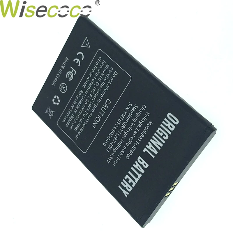 WISECOCO 2019 10 шт Новый оригинальный 4000 mAh BAT16484000 Батарея Для DOOGEE X5 Max x5max высокое