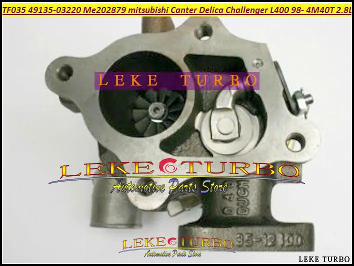 TF035 49135-03220 ME202879 Turbo Turbine Turbocharger For MITSUBISHI Canter Delica Challenger L400 1998- 4M40 4M40T 2.8L 140HP (5)