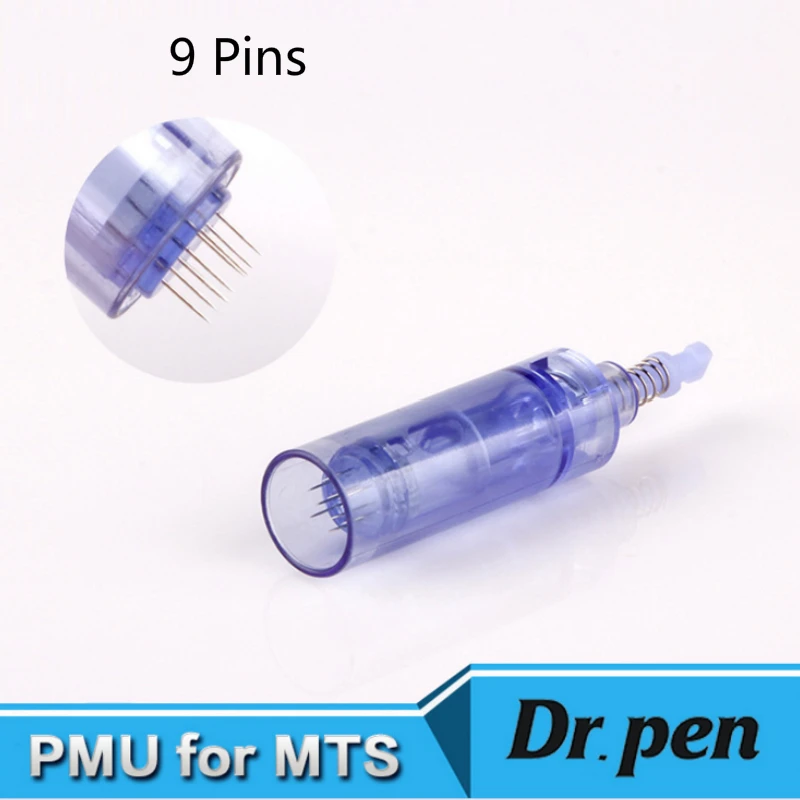10PCS Electric Derma Pen Needles Bayonet 9 pin MYM Cartridge For Auto Microneedle Dr. Needle Tip | Красота и здоровье