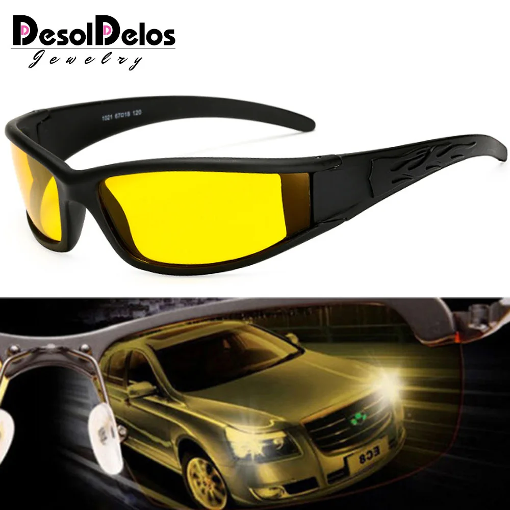 

Men Polarized Glasses Car Driver Night Vision Goggles Anti-glare Polarizer Sunglasses Polarized Driving Sun Glasses 2019