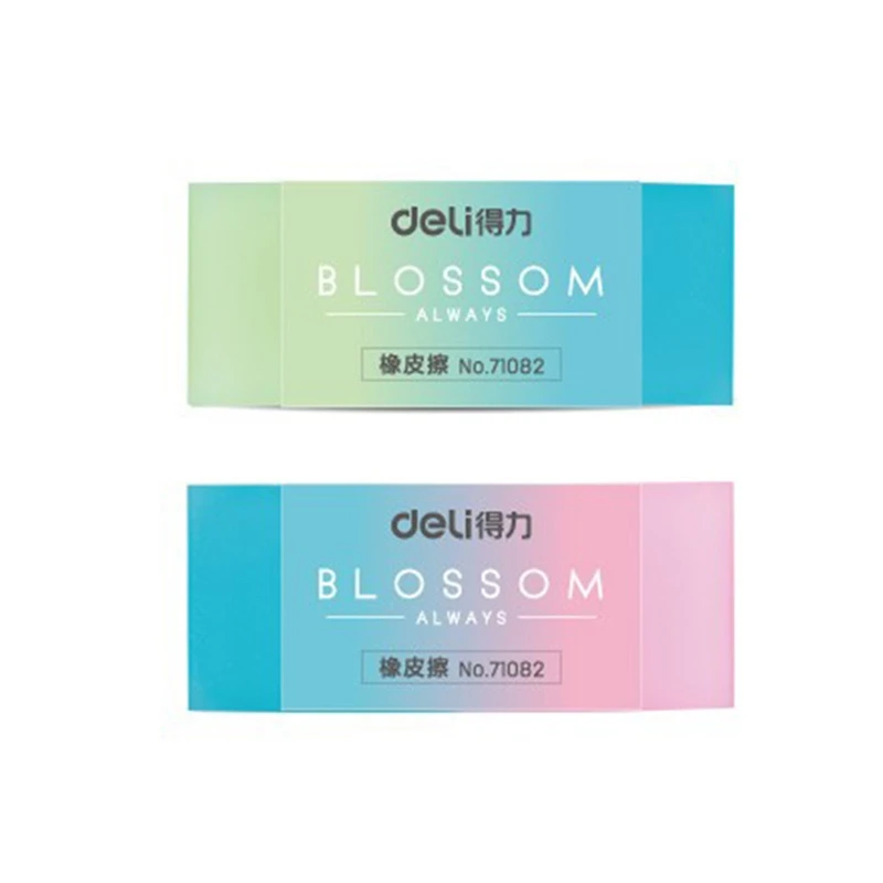 

2019 New Soft Durable Flexible Cube Cute Colored Pencil Rubber Erasers For School Kids Students Random Colors