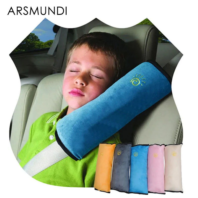 Soft Baby Car Auto Safety Seat Belt Harness Shoulder Pad Car Pillow for Kids 