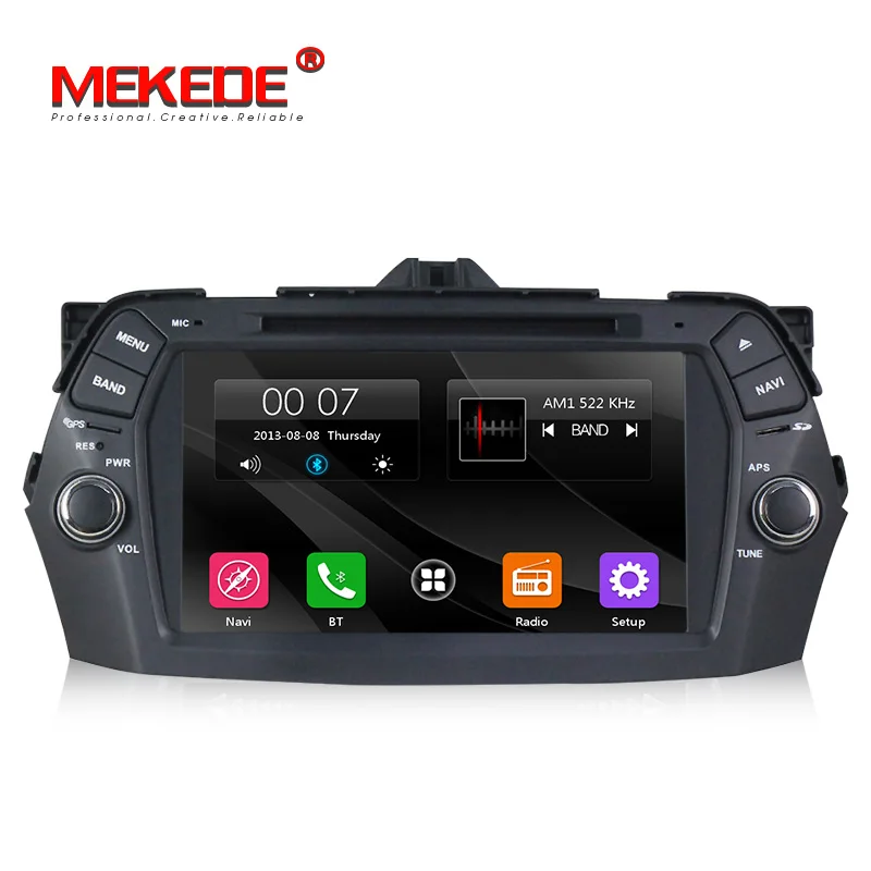 

MEKEDE free shipping 2din Car radio stereo for Suzuki Ciaz 2014-2016 Alivio with GPS Navigation DVD player BT 1080P video