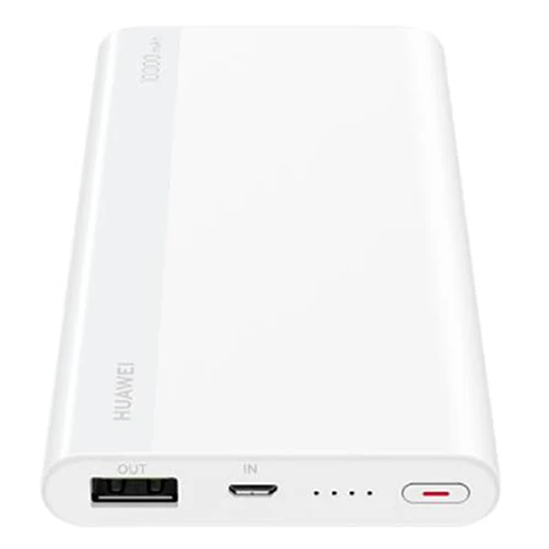 huawei Quick Charge power Bank 10000 мАч(макс. 18 Вт) зарядное устройство для Xiaomi Mi iphone samsung huawei - Цвет: White