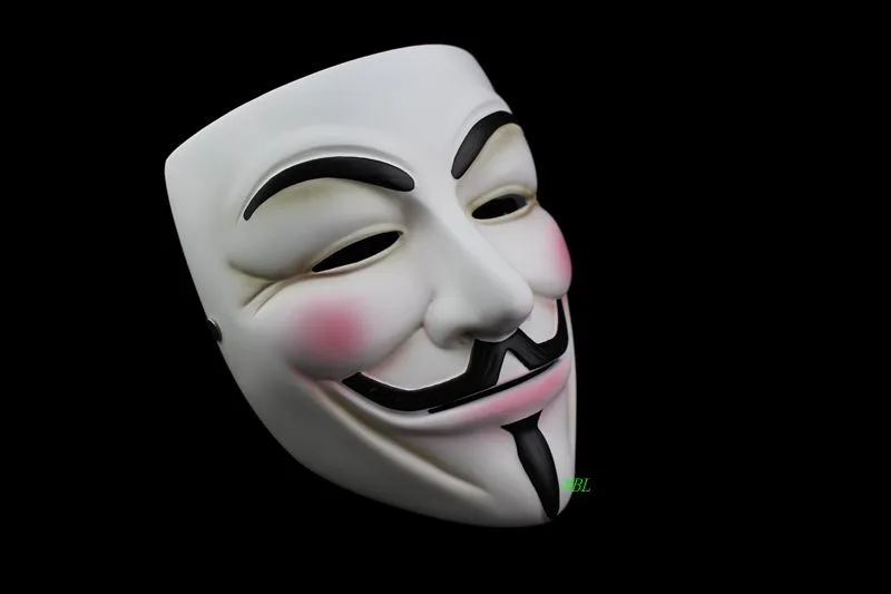 Фильм V Маска Для Vendetta Anonymous Тушь Маска Косплей Маска Гая Фокса Смола Маски Партии Маскарад Страшно Необычные Костюмы Реквизит