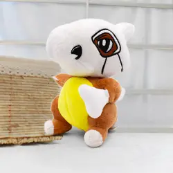 Бесплатная доставка 16 см Peluche кукла Cubone Osselait плюшевые игрушки куклы плюшевые куклы Подарки для детей