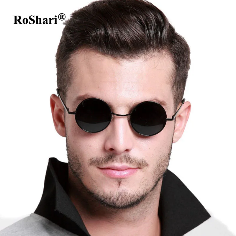 RoShari Vintage Steampunk polarized sunglasses women brand